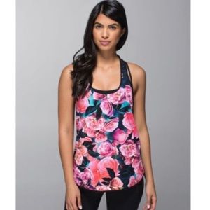 Lululemon Floral Coastal Tank